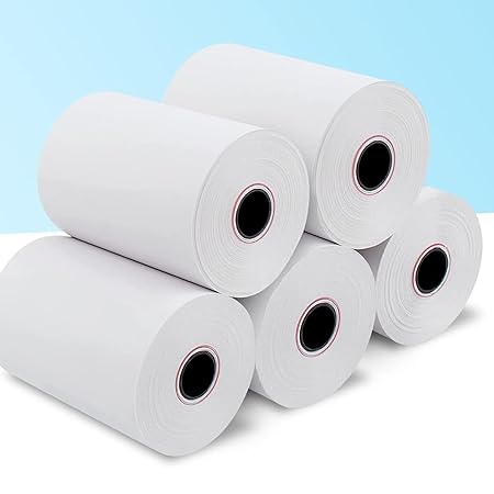 Thermal Receipt Paper Roll - 79mm (3 inch) x 38m (Pack of 10)|60gsm