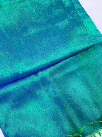 Peacock Mul Tissue Saree | Elegant, Lightweight & Premium Designer Saree